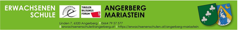 Erwachsenenschule Angerberg-Mariastein